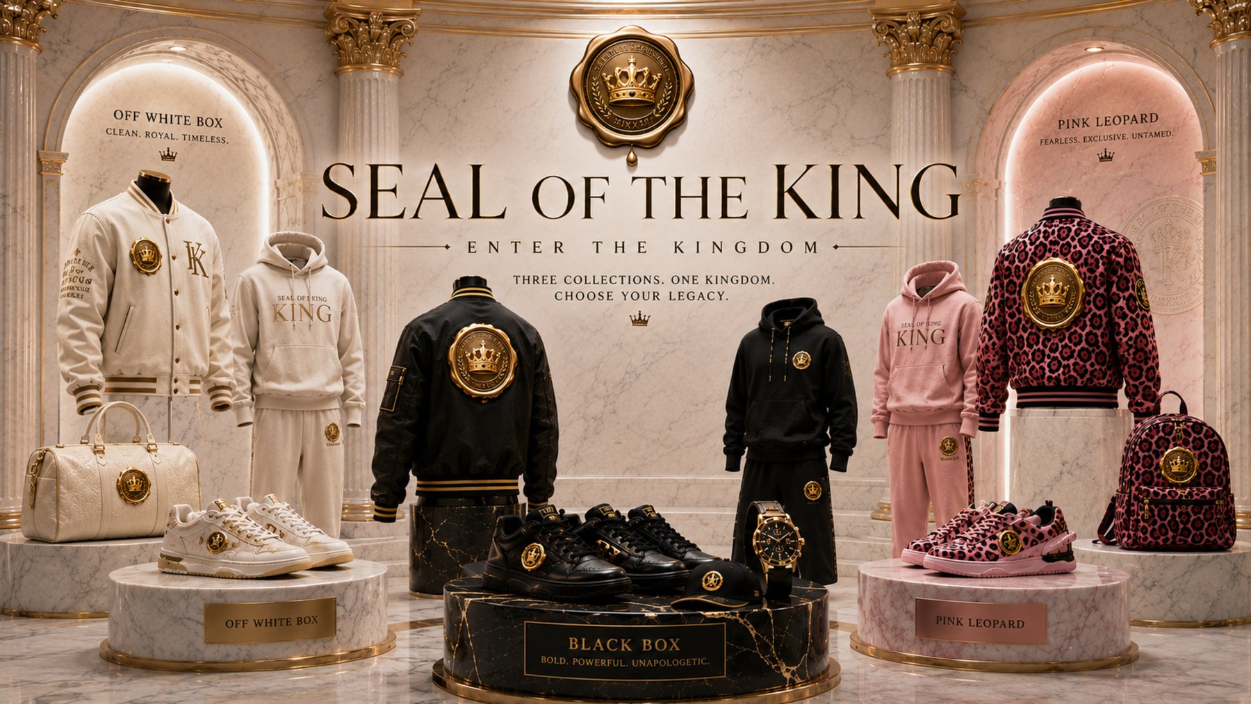 Seal of the King — Enter the Kingdom, Three Collections One Kingdom